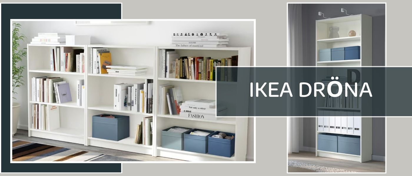 ست 3 عددی جعبه نظم دهنده ایکیا مدل IKEA DRONA